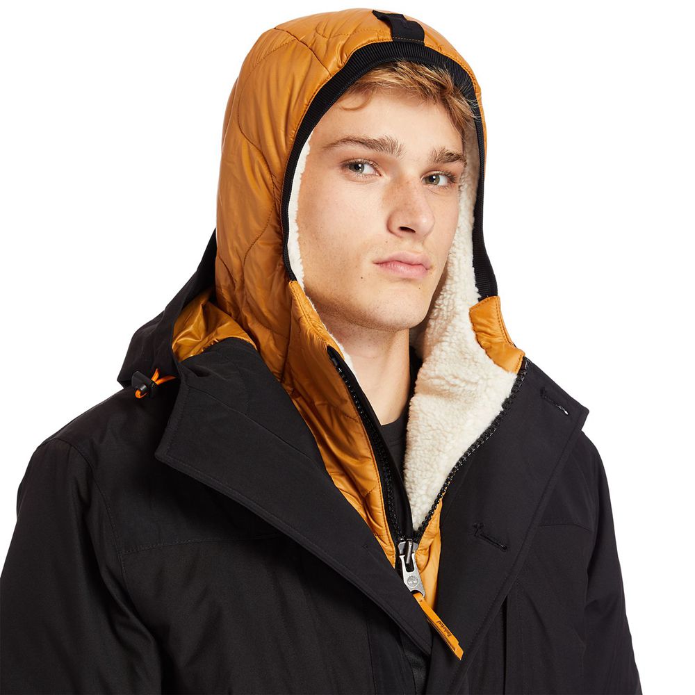Chaquetas Timberland Hombre Outdoor Heritage Ecoriginal Parka Y Dryvent™ Technology Negras - Chile L